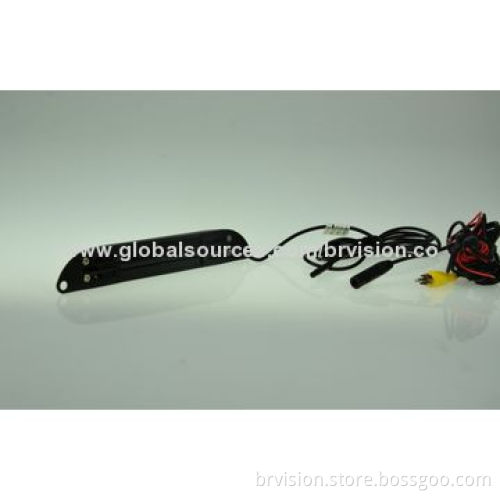 Waterproof car license plate rear view camera with wide viewing angleNew